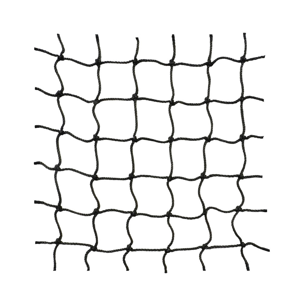 Heavy Duty Knotted Nylon Rack Safety Net:10' High, 40' Wide - 3-1/2" Mesh Size, 1145 lb. Tensile Strength