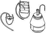 Automotive Brake Bleeders; Type: Clutch Bleeder Adapter ; Volume Capacity: 1 Qt. 8 oz. ; Material: Plastic/Metal ; Hose Length: 30.00 (Decimal Inch)