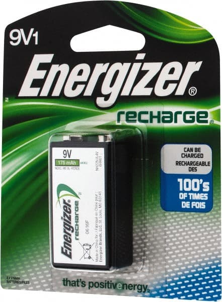 Energizer. NH22NBP Size 9V, NiMH, Standard Battery 