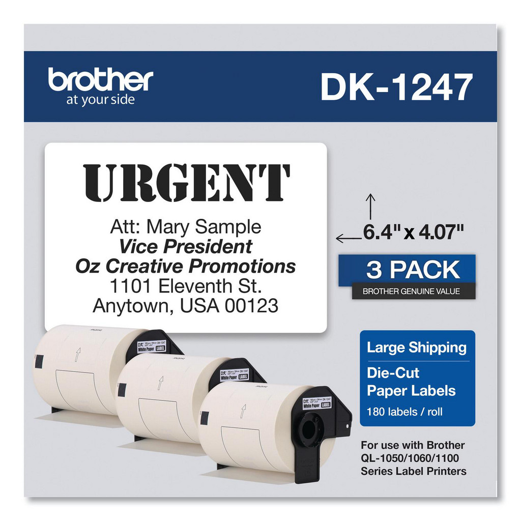 Brother - Labels, Ribbons & Tapes: Type: Label Maker Address/Shipping ...