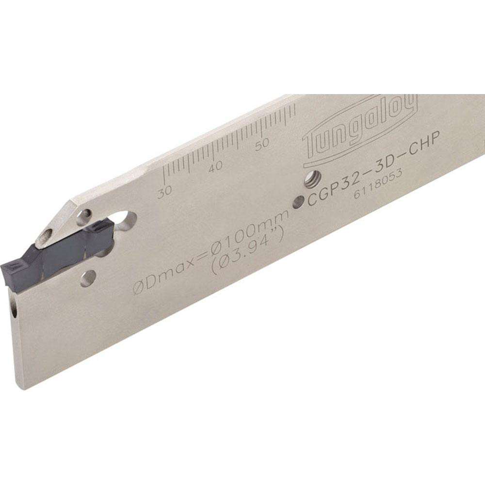 End Perspective Razorblade Tungaloy - Indexable Cut-Off Blades; End Type: Double; Hand: Neutral ...