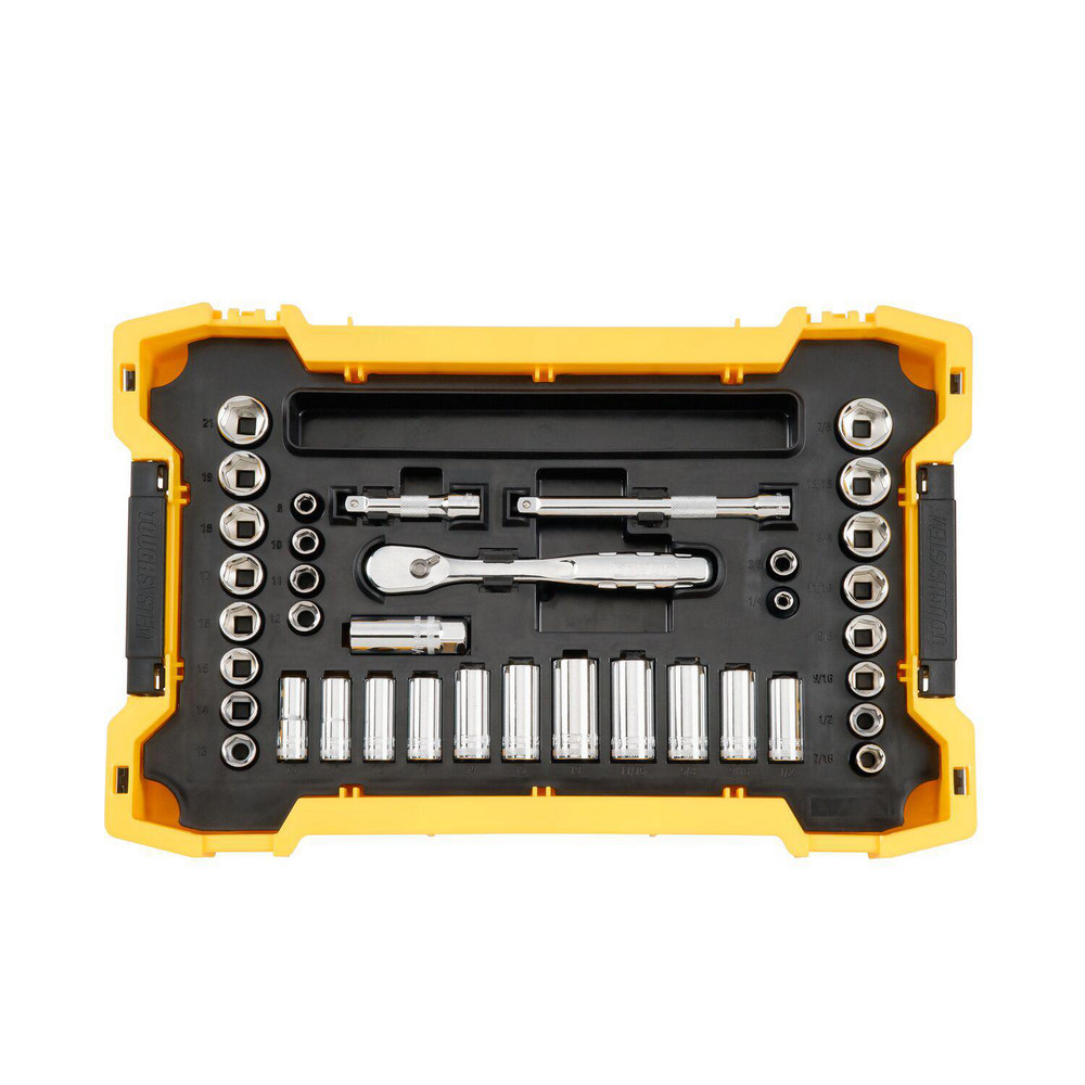 DeWALT - Combination Hand Tool Sets: Set Type: Socket Set; Number Of ...