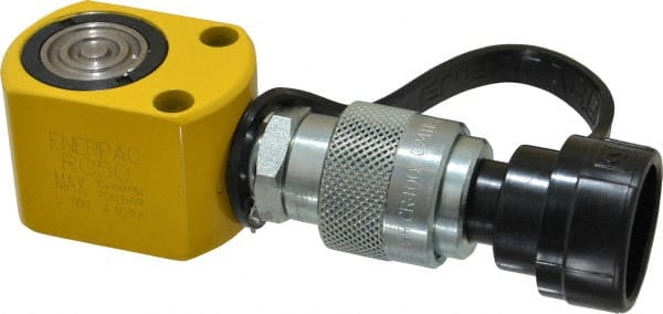 Enerpac RC50 Portable Hydraulic Cylinder: Single Acting, 0.62 cu in Oil Capacity 