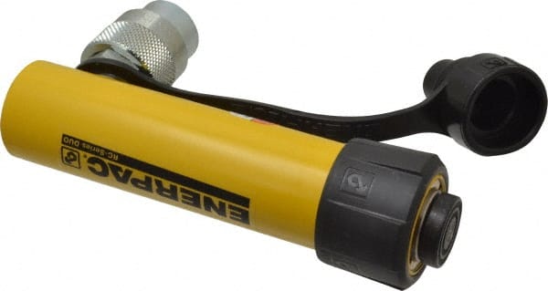 Enerpac RC53 Portable Hydraulic Cylinder: Single Acting, 2.98 cu in Oil Capacity 