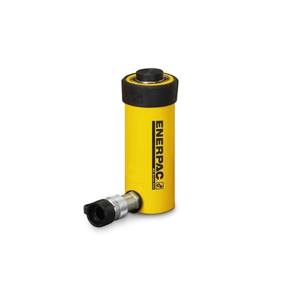 Enerpac RC59 Portable Hydraulic Cylinder: Single Acting, 9.07 cu in Oil Capacity 