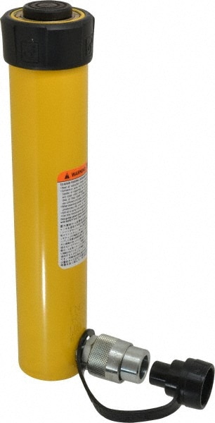 Enerpac RC108 Portable Hydraulic Cylinder: Single Acting, 17.89 cu in Oil Capacity Image