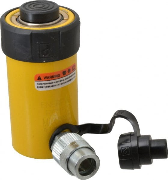 Enerpac RC152 Portable Hydraulic Cylinder: Single Acting, 6.28 cu in Oil Capacity 