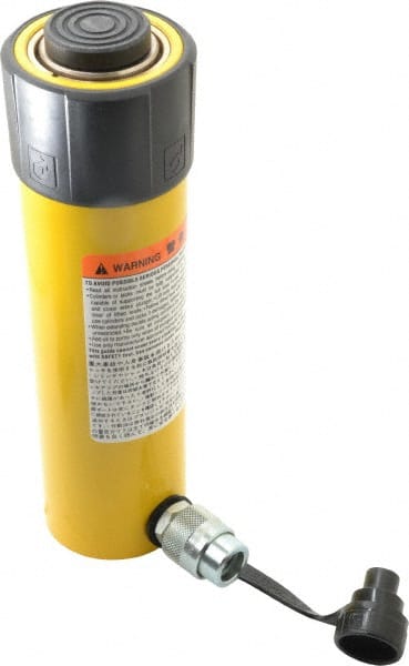 Enerpac RC258 Portable Hydraulic Cylinder: Single Acting, 42.55 cu in Oil Capacity 