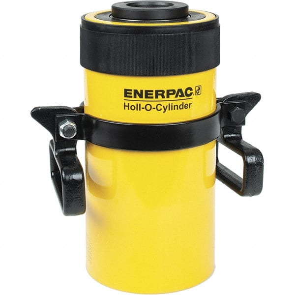 Enerpac RCH606 Portable Hydraulic Cylinder: Single Acting, 76.41 cu in Oil Capacity 