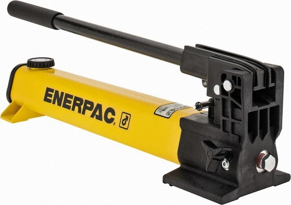 Enerpac P392 Manual Hydraulic Pump: 2 Stage, 0.94" Piston Dia, Glass-Filled Nylon Pump Image