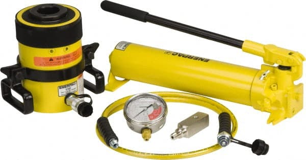 Enerpac SCH603H 60 Ton Capacity, Cylinder No. RCH-603, Manual Hydraulic Pump & Cylinder Set 