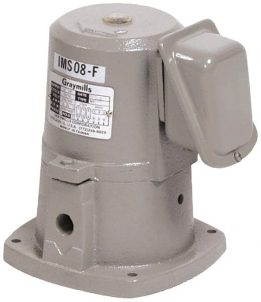 Graymills IMS08-F Suction Pump: 1/8 hp, 230/460V, 3 Phase, 3,450 RPM, Cast Iron Housing 