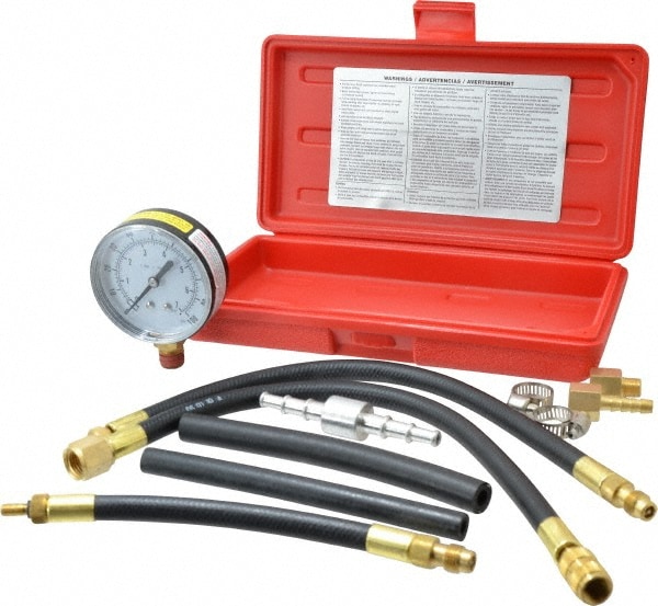 Value Collection TU-113-PB 12" Hose Length, 0 to 100 psi, Mechanical Automotive Fuel Injection Tester Image