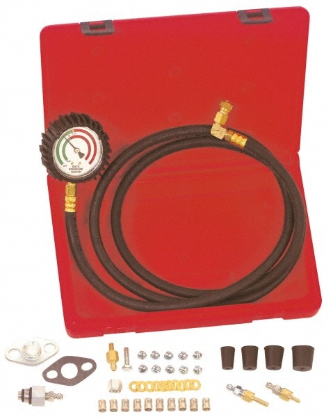 Mechanical Automotive Diagnostic Tools; Type: Three-Way Exhaust Back Pressure Kit ; Minimum Measuring Range (psi): 0.000 ; Material: Steel; Steel; Steel ; Hose Length (Feet): 6.0ft; 6.0ft ; Graduation (Lb.): 1-1/4, 1-1/4, 1/2 (Pounds)