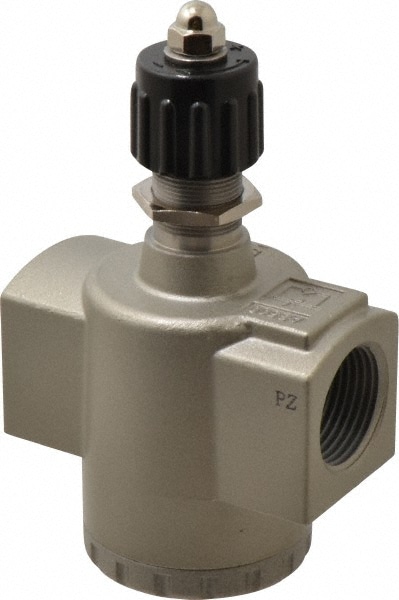 SMC PNEUMATICS AS500-N06 Air Flow Control Valve: In-Line, MNPT x FNPT Image