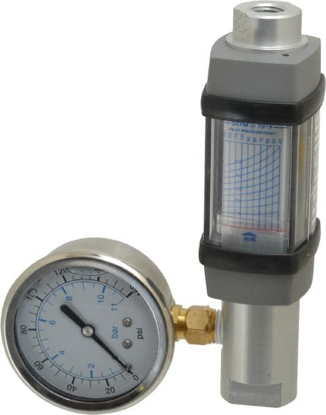 Hedland H271A-005-EG 1/4" NPTF Port Compressed Air & Gas Flowmeter 