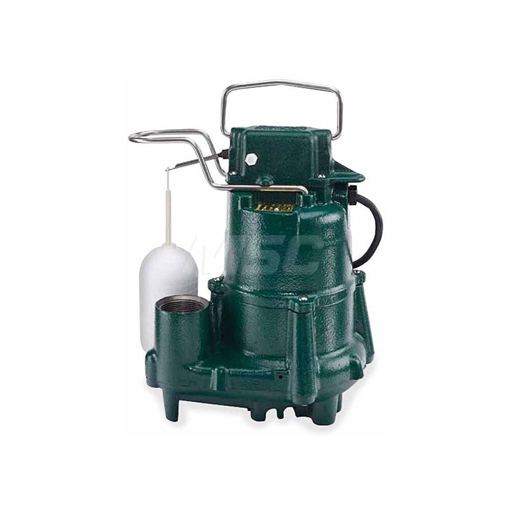 Submersible Pump: 9.4 Amp Rating, 115V