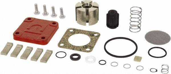 Diaphragm Pump Repair Part Kit: Includes (5) Bronze Vanes, Bypass Valve, Gasket, Inlet Screen, Rotor, Rotor Cover, Rotor Cover Bolts, Rotor Key, Seals & Spring, Use with All 1200C, 2400C, 4200C, 4400C & 600C Series Pumps with MFG Date after 4404