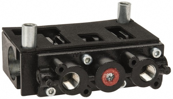 ARO/Ingersoll-Rand A222PD Stacking Solenoid Valve: Pilot, 4-Way, 2 Position, Pilot Return Image