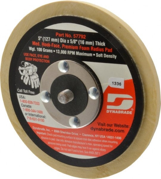 Dynabrade 57792 Disc Backing Pad: Hook & Loop 