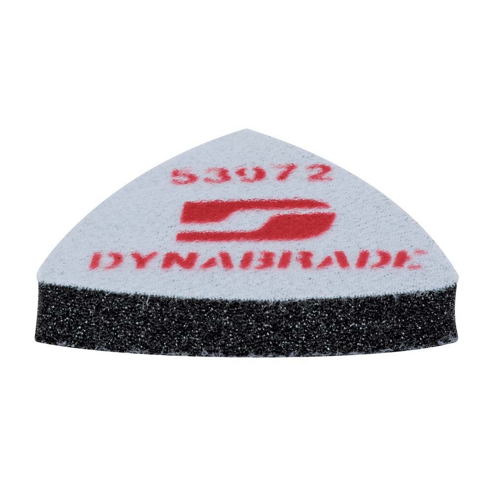 Triangular, Hook & Loop Face, Interface Backing Pad
