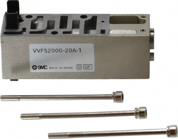 SMC PNEUMATICS VVFS2000-20A-1 0.8 CV Flow Rate Pilot Operated Solenoid Valve Image