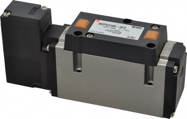 SMC PNEUMATICS VFS3100-3FZ 2 CV Flow Rate, Single Solenoid Pilot Operated Valve Image