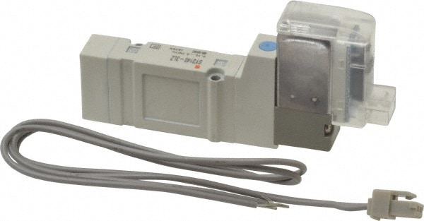 SMC PNEUMATICS SY3140-3LZ 0.3 CV Flow Rate, Single Solenoid Pilot Operated Valve Image