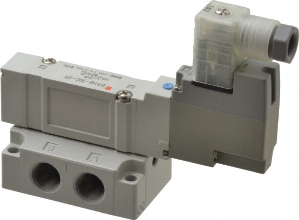 SMC PNEUMATICS SY5140-5DZ-02T 0.7 CV Flow Rate, Single Solenoid Pilot Operated Valve Image