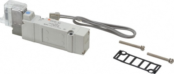 SMC PNEUMATICS SY5140-3LZ 0.7 CV Flow Rate, Single Solenoid Pilot Operated Valve Image