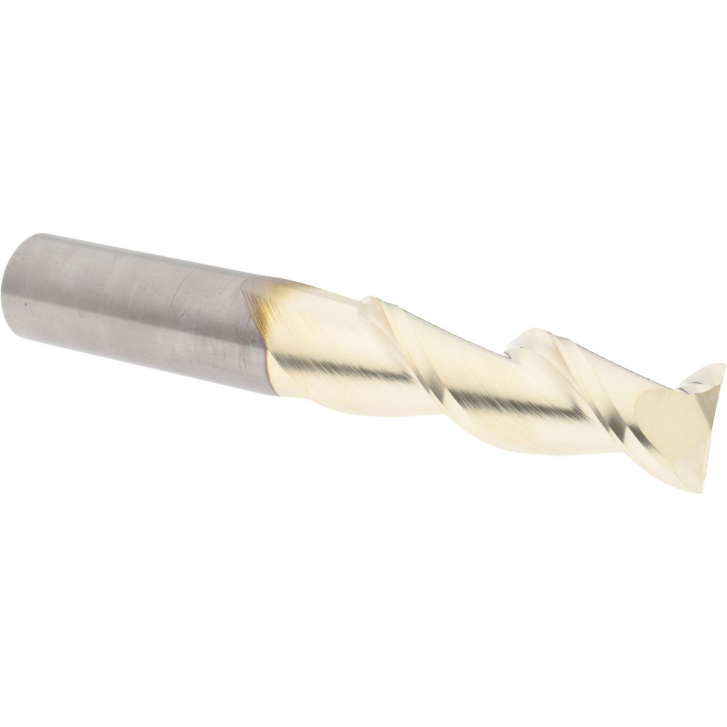 Accupro 25075040C5 Square End Mill: 3/4 Dia, 2-1/2 LOC, 3/4 Shank Dia, 5 OAL, 2 Flutes, Solid Carbide Image