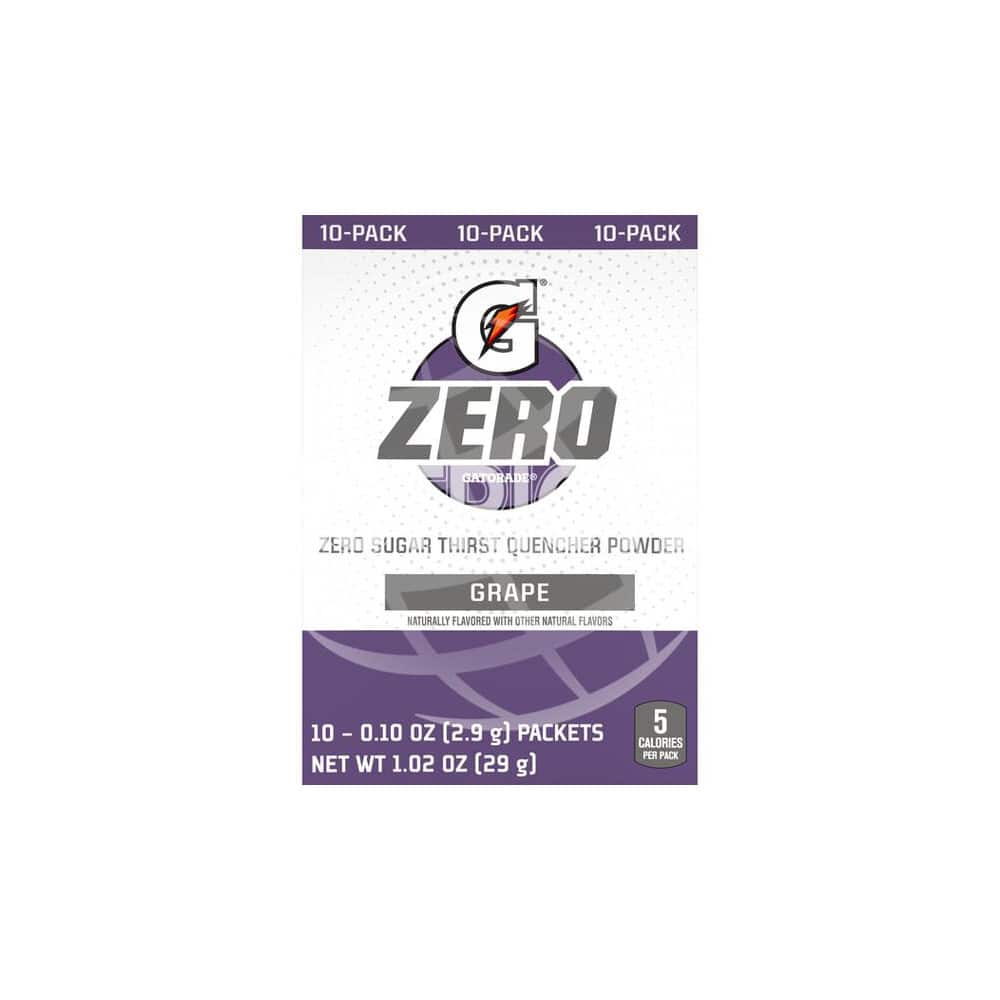 Activity Drinks; Drink Type: Activity ; Form: Powder ; Container Yields (oz.): 16.90 ; Container Size: 16.90 ; Flavor: Grape ; Drink Content Features: Hydration Electrolytes Single Serve Suger-Free