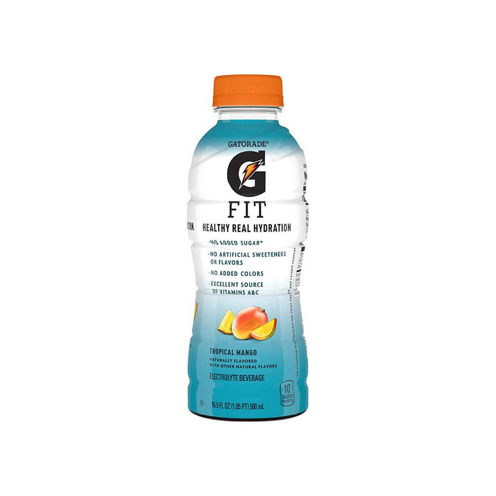 Activity Drinks; Drink Type: Activity ; Form: Liquid ; Container Yields (oz.): 16.90 ; Container Size: 16.90 ; Flavor: Tropical Mango ; Drink Content Features: Hydration Electrolytes Single Serve Healthy Hydration