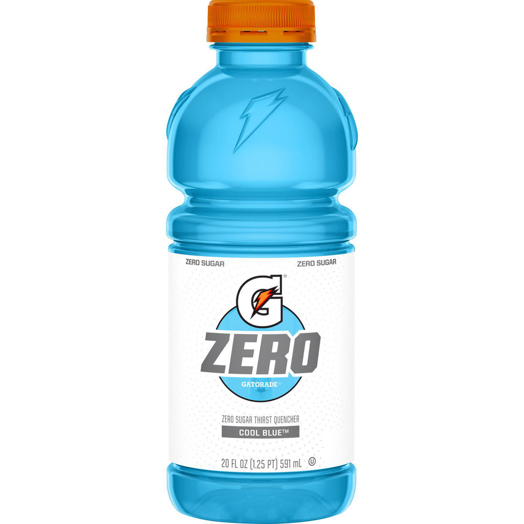 Gatorade - Gatorade Sports Drink: 20 oz Bottle, Cool Blue, Ready