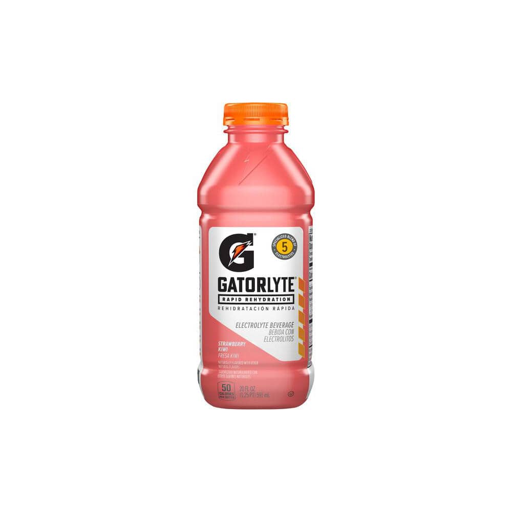 Activity Drinks; Drink Type: Activity ; Form: Liquid ; Container Yields (oz.): 20 ; Container Size: 20 ; Flavor: Strawberry Kiwi ; Drink Content Features: Hydration Electrolytes Single Serve Rapid-Hydration