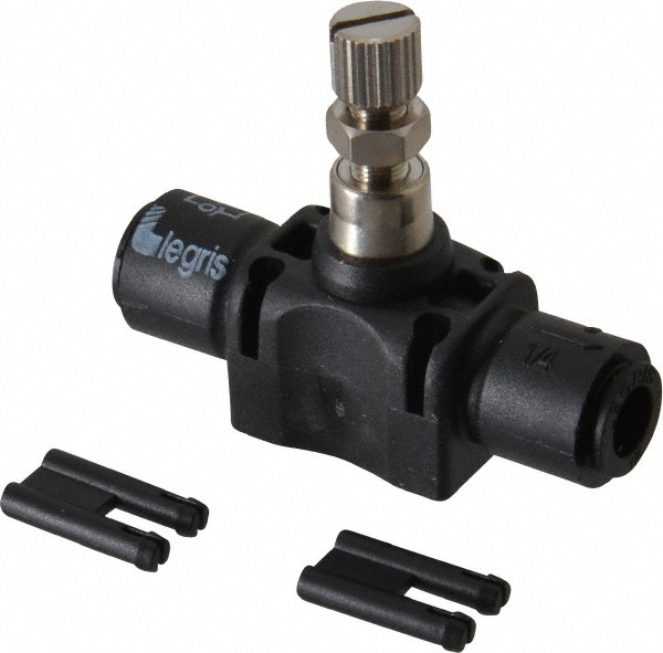 Valve De Réglage De Débit (Flow Control) ARO F02 1/4 - Modèle 0197, Neuf (peut Présenter Un Petit Défaut Esthétique)