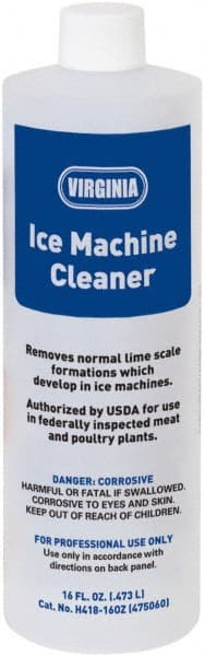 Ice Machine Cleaner, Metal Safe Ice Machine Cleaner & Scale Remover: 16 oz