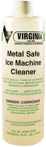 Ice Machine Cleaner, Metal Safe Ice Machine Cleaner & Scale Remover: 16 oz