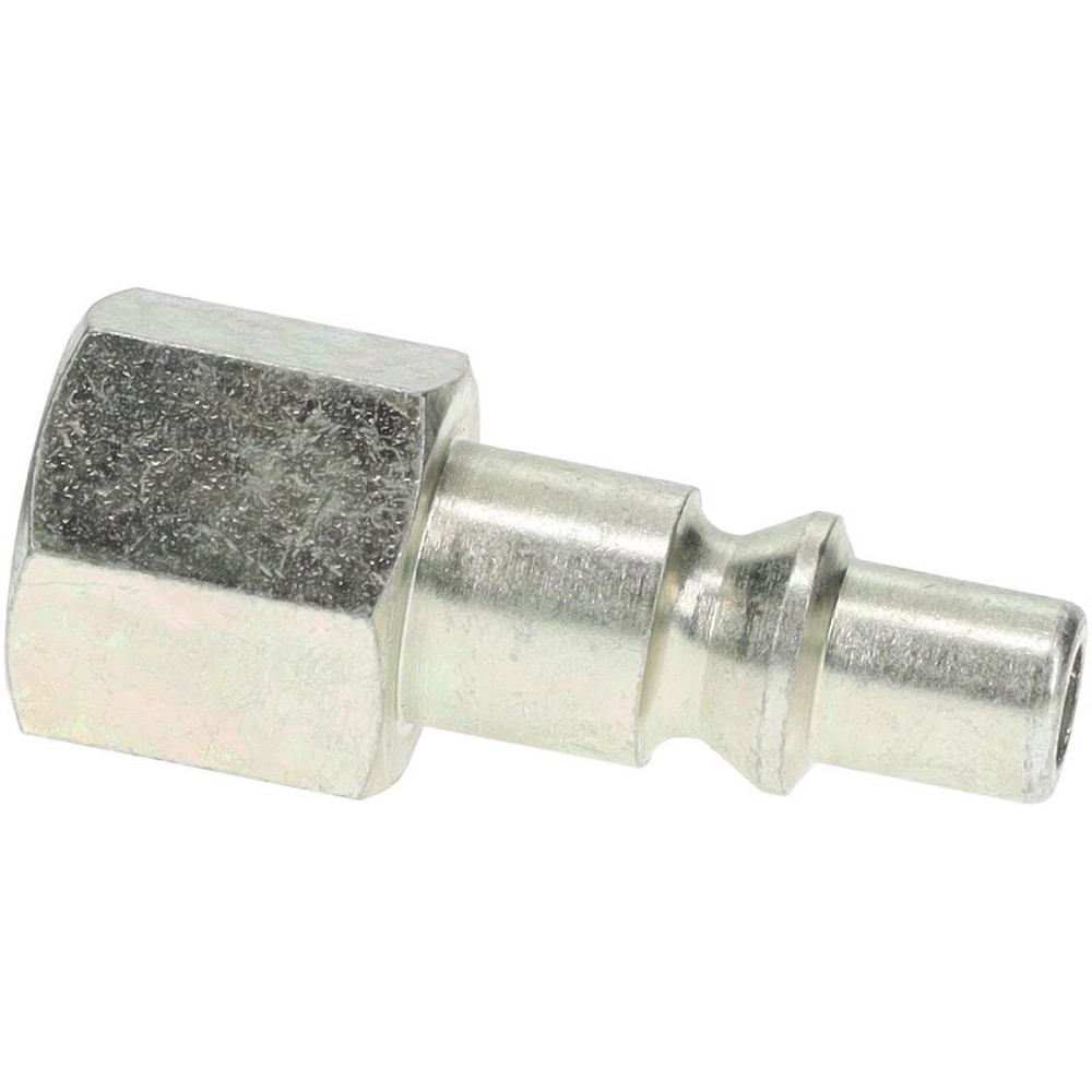 Pneumatic Hose Coupling: 1/4" Thread, 1/4" Body Dia, ARO Interchange