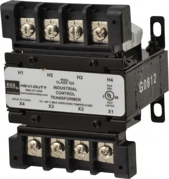 Sola/Hevi-Duty E050JL 1 Phase, 0.05 kVA, Control Transformer 