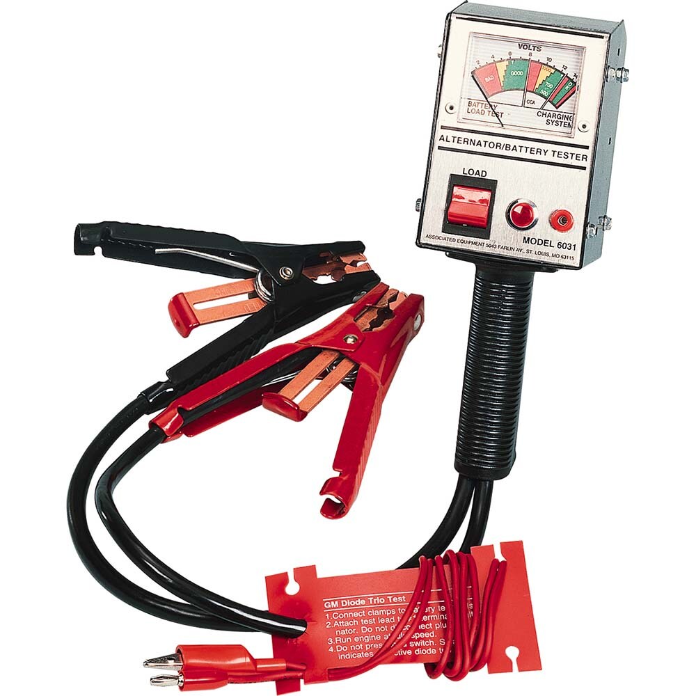 6/12 Volt Battery Load Tester