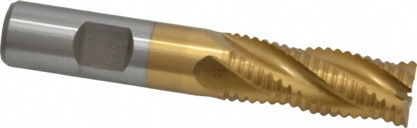 Value Collection 723-6748 Square End Mill: 5/8 Dia, 1-5/8 LOC, 5/8 Shank Dia, 3-3/4 OAL, 4 Flutes, Cobalt Image