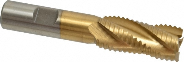 Value Collection 723-6766 Square End Mill: 3/4 Dia, 1-5/8 LOC, 5/8 Shank Dia, 3-3/4 OAL, 4 Flutes, Cobalt Image