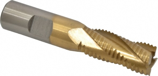 Value Collection 723-6770 Square End Mill: 3/4 Dia, 1-5/8 LOC, 3/4 Shank Dia, 3-7/8 OAL, 4 Flutes, Cobalt Image