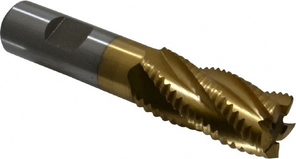 Value Collection 723-6781 Square End Mill: 7/8 Dia, 1-7/8 LOC, 3/4 Shank Dia, 4-1/8 OAL, 5 Flutes, Cobalt Image