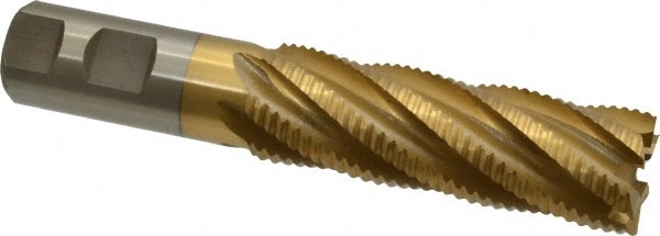 Value Collection 723-6823 Square End Mill: 1-1/8 Dia, 3-1/2 LOC, 1 Shank Dia, 6 OAL, 6 Flutes, Cobalt Image