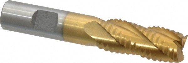 Value Collection 723-6760 Square End Mill: 11/16 Dia, 1-5/8 LOC, 5/8 Shank Dia, 3-3/4 OAL, 4 Flutes, Cobalt Image