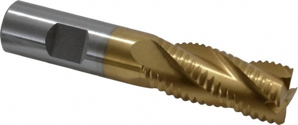 Value Collection 723-6777 Square End Mill: 13/16 Dia, 1-7/8 LOC, 3/4 Shank Dia, 4-1/8 OAL, 4 Flutes, Cobalt Image