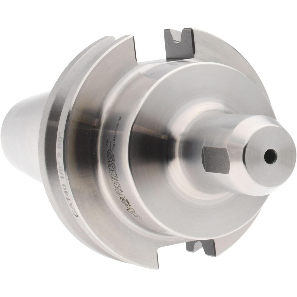 Accupro End Mill Holder CAT40 Taper Shank, 1/8" Hole MSC Direct