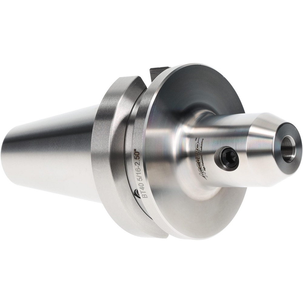 End Mill Holder: BT40 Taper Shank, 5/16